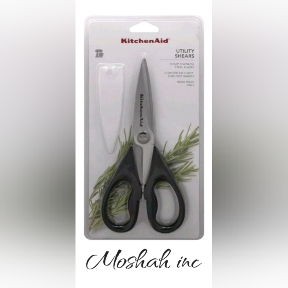 KitchenAid All Purpose Shears with Protective Sheath 8.72-Inch (Black)
